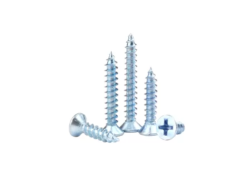 Zinc Plated CSK Flat Head Self-tapping Screws