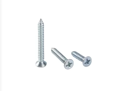 Zinc Plated CSK Flat Head Self-tapping Screws