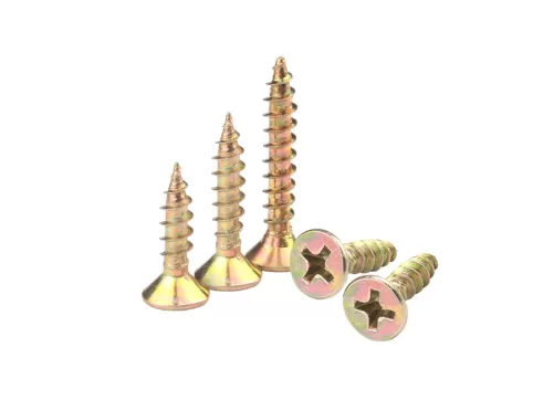 Color Yellow Zinc Plated Drywall Screws