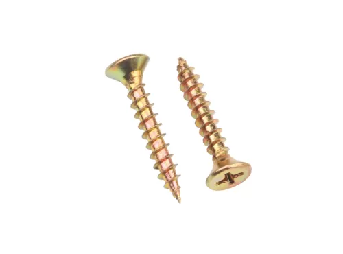 Color Yellow Zinc Plated Drywall Screws