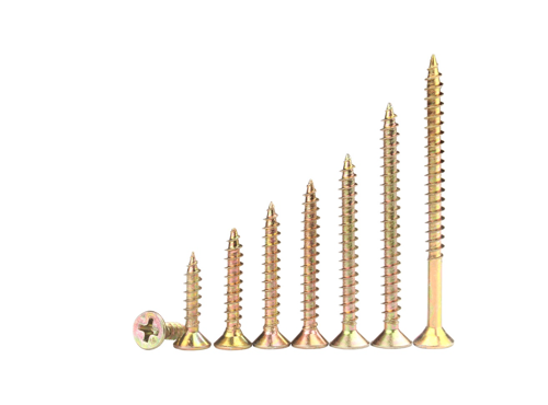 Color Yellow Zinc Plated Drywall Screws