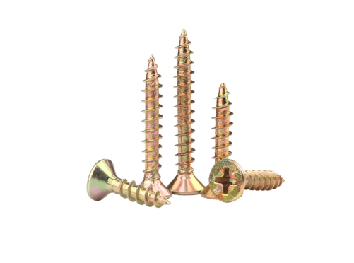 Color Yellow Zinc Plated Drywall Screws