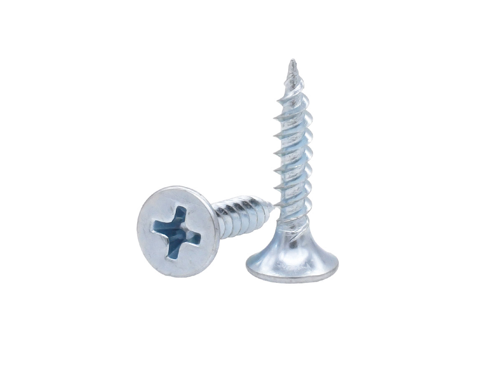 Blue White Zinc Plated Drywall Screws