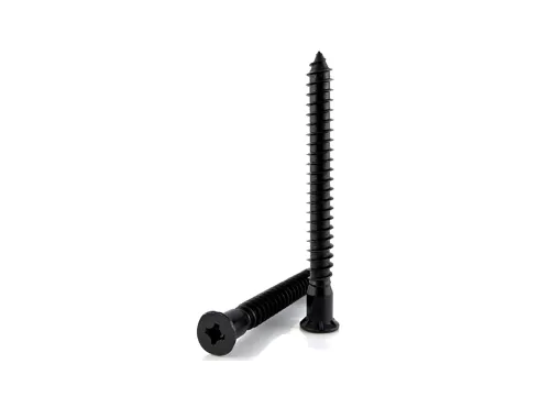 Black Wood Confirmat Screws