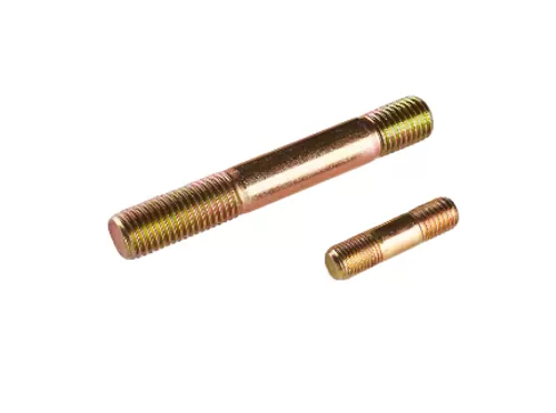 Yellow Zinc Plated Double Ending Stud Bolts