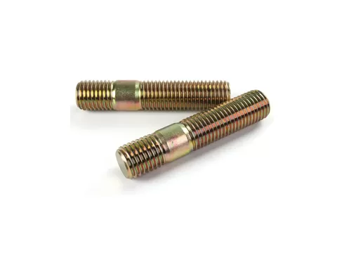 Yellow Zinc Plated Double Ending Stud Bolts