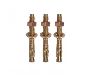 Yellow Zinc Plated  Wedge Anchor Bolts