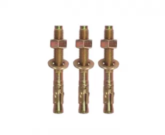 Yellow Zinc Plated  Wedge Anchor Bolts