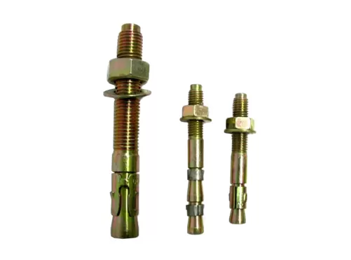 Yellow Zinc Plated  Wedge Anchor Bolts