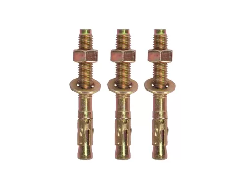 Yellow Zinc Plated  Wedge Anchor Bolts