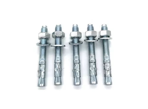White Blue Zinc Plated Wedge Anchor Bolts
