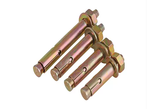 Yellow Zinc Plated Expansion Bolts