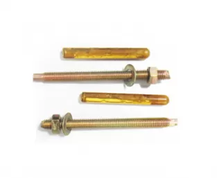 Yellow Zinc Plated Chemical Anchor Bolts