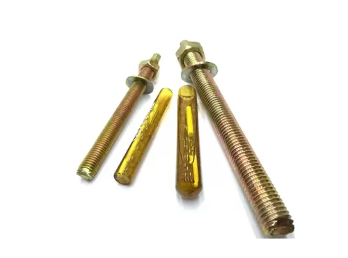Yellow Zinc Plated Chemical Anchor Bolts