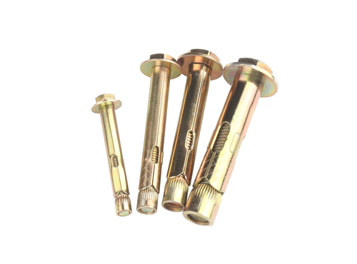 Yellow Zinc Plated Hex Nut Sleeve Anchor Expansion Bolt