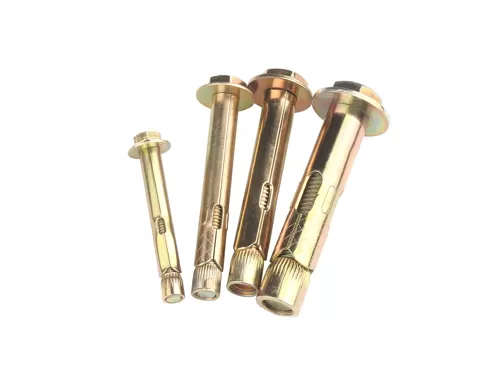 Yellow Zinc Plated Hex Nut Sleeve Anchor Expansion Bolt