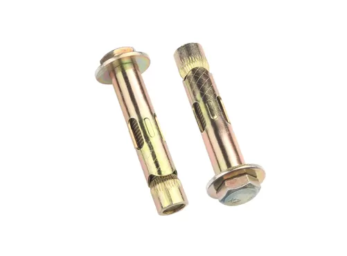 Yellow Zinc Plated Hex Nut Sleeve Anchor Expansion Bolt