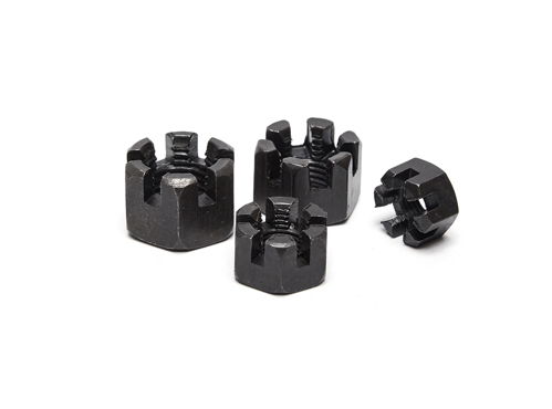 Black Oxide Castle Nuts
