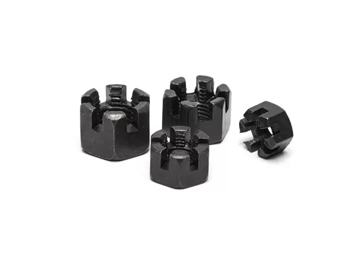 Black Oxide Castle Nuts
