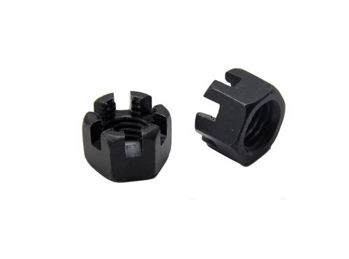 Black Oxide Castle Nuts