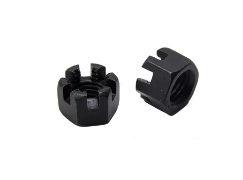 Black Oxide Castle Nuts