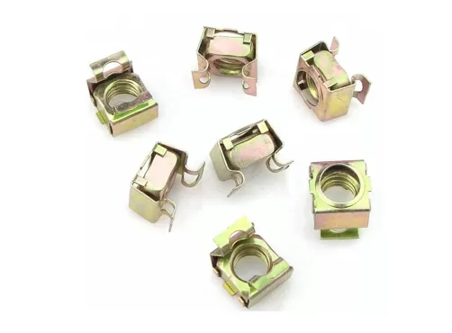 Yellow Zinc Plated Cage Nuts