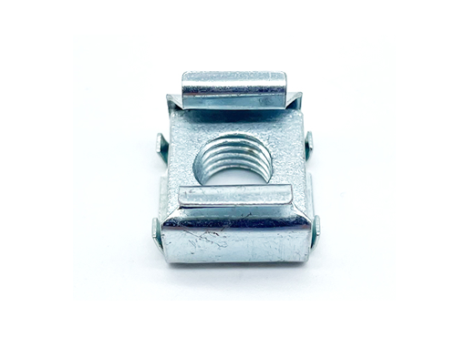 Blue White Zinc Plated Cage Nuts